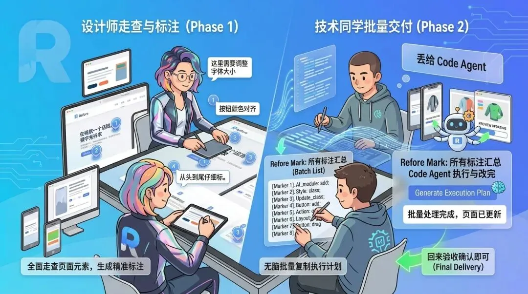 Refore Mark:在真实产品上标注需求,剩下的交给 AI